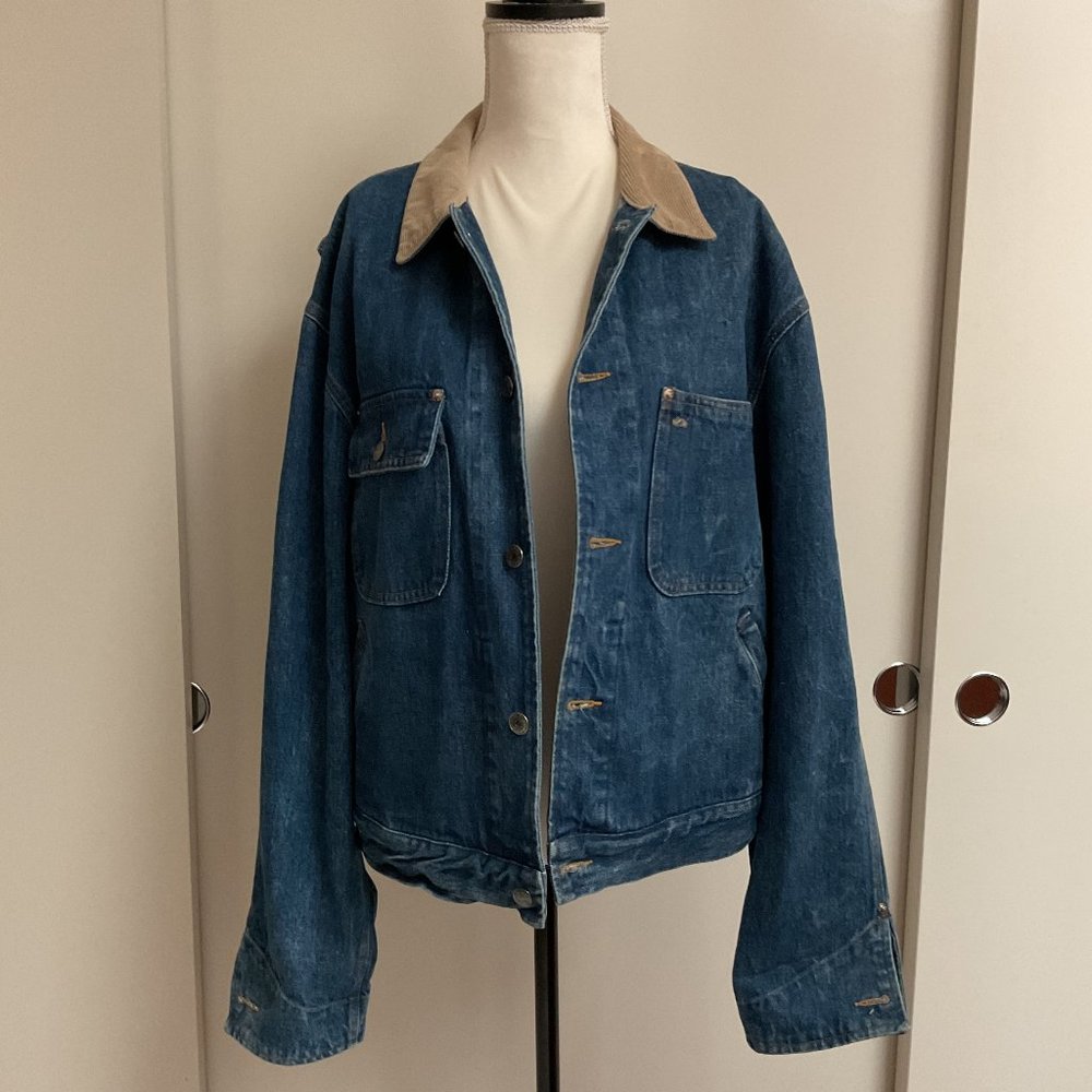 Men's Polo Denim Jacket